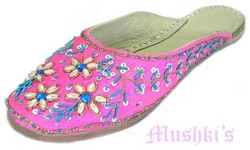 beaded slipper - click here for large view
